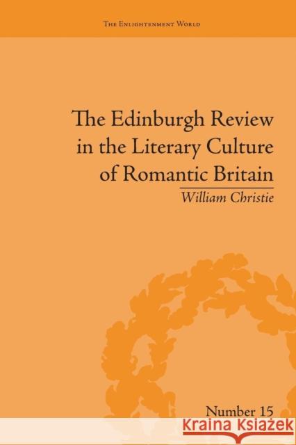 The Edinburgh Review in the Literary Culture of Romantic Britain: Mammoth and Megalonyx William Christie   9781138665095