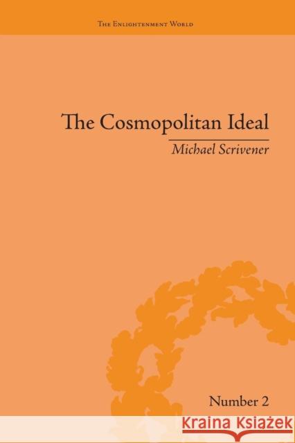 The Cosmopolitan Ideal Michael Scrivener   9781138665170