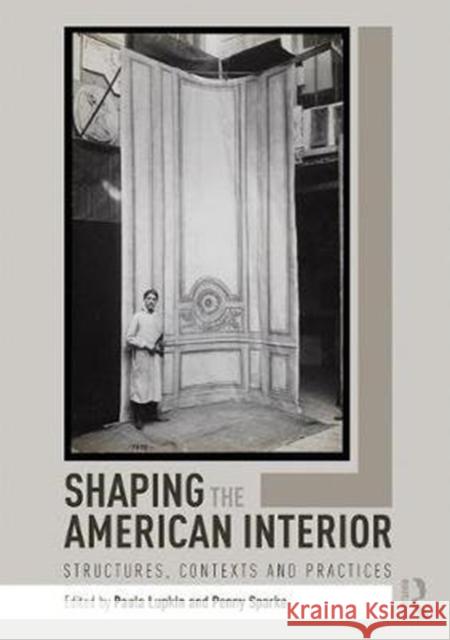 Shaping the American Interior: Structures, Contexts and Practices Paula Lupkin Penny Sparke 9781138697690