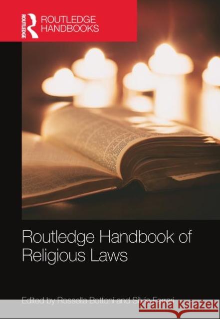 Routledge Handbook of Religious Laws Silvio Ferrari Bottoni Rossella 9781138698437 Routledge