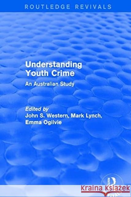 UNDERSTANDING YOUTH CRIME  LYNCH 9781138709096