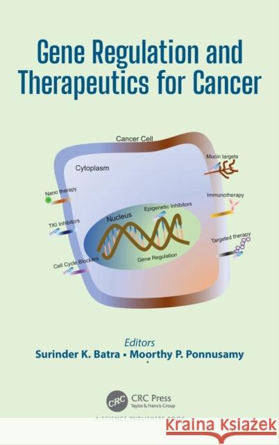 Gene Regulation and Therapeutics for Cancer Surinder K. Batra Moorthy Palanimuth 9781138712423 CRC Press