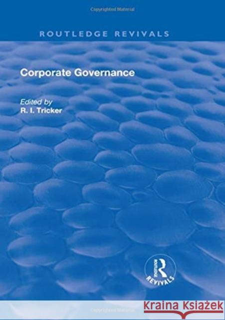 Corporate Governance: Values, Ethics and Leadership Lawrence E. Mitchell 9781138726888 Routledge