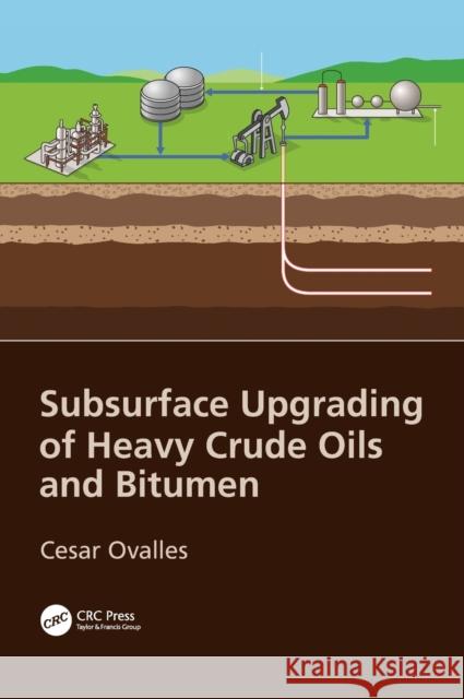 Subsurface Upgrading of Heavy Crude Oils and Bitumen Cesar Ovalles 9781138744448 CRC Press