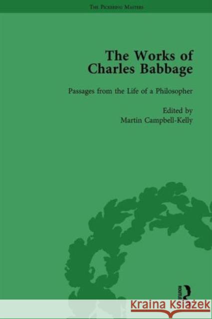 The Works of Charles Babbage Vol 11 Charles Babbage Martin Campbell-Kelly  9781138763708 Routledge