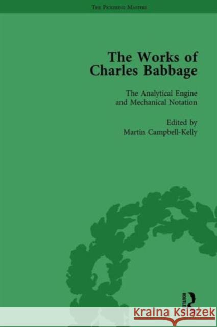 The Works of Charles Babbage Vol 3 Charles Babbage Martin Campbell-Kelly  9781138763722 Routledge