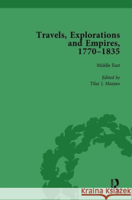 Travels, Explorations and Empires, 1770-1835, Part I Vol 4: Travel Writings on North America, the Far East, North and South Poles and the Middle East Tim Fulford Peter J. Kitson Tim Youngs 9781138765344 Routledge