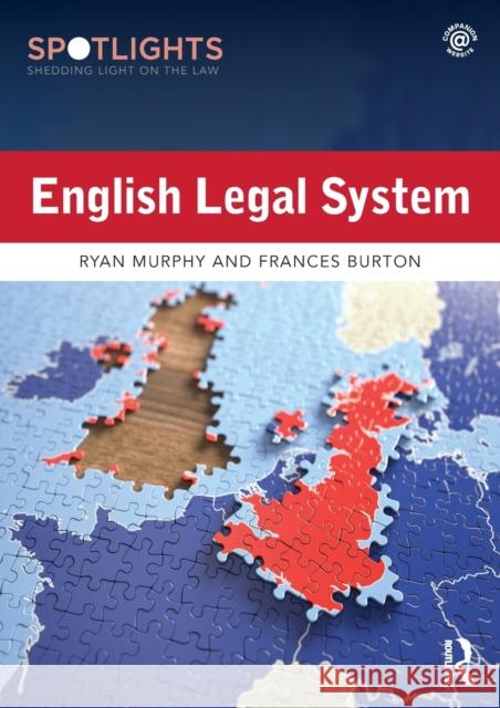 English Legal System Ryan Murphy   9781138783690 Taylor & Francis Ltd