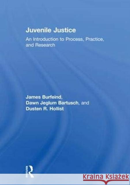 Juvenile Justice: An Introduction to Process, Practice, and Research James W. Burfeind Dawn Jeglum Bartusch Dusten Hollist 9781138843219 Routledge