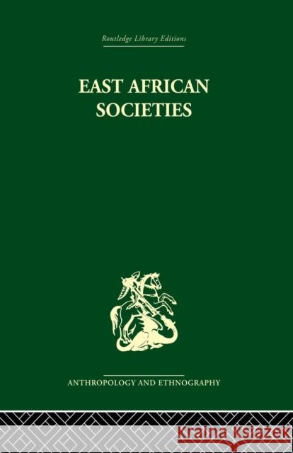 East African Societies Aylward Shorter 9781138861954 Routledge