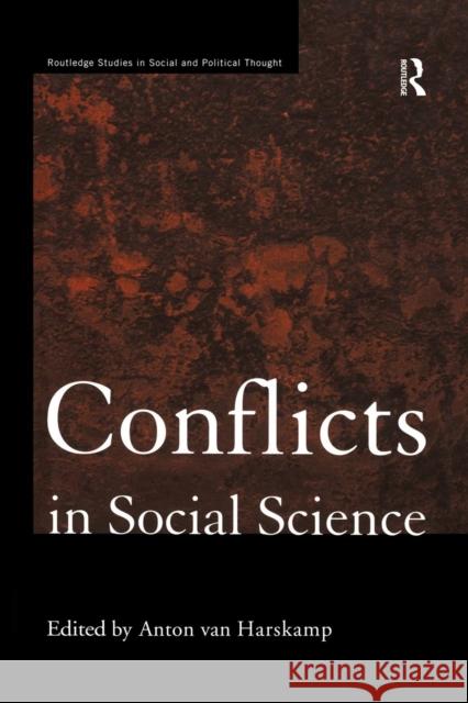 Conflicts in Social Science Anton Va 9781138880924 Routledge