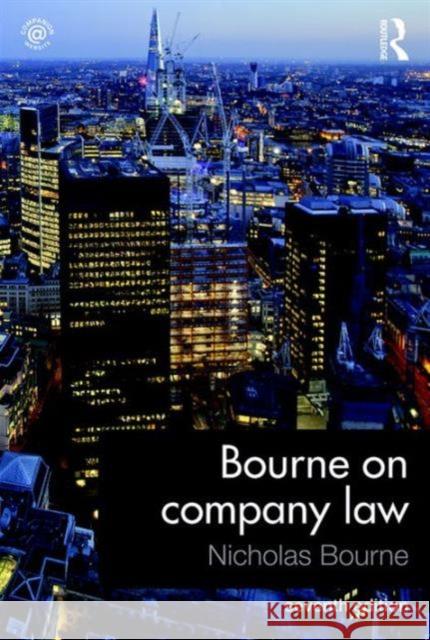 Bourne on Company Law Nicholas Bourne   9781138911895 Taylor and Francis