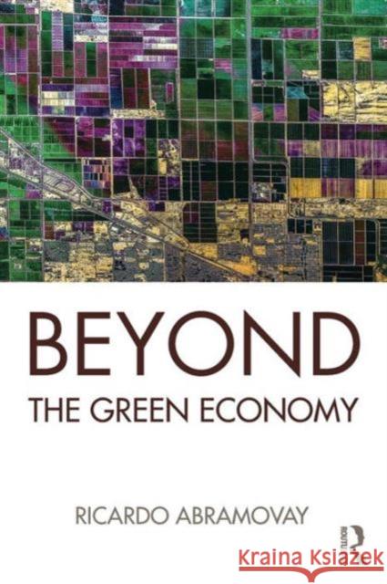 Beyond the Green Economy Ricardo Abramovay 9781138938861 Taylor & Francis