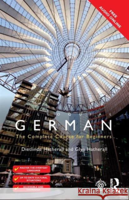 Colloquial German Hatherall Dietlinde Hatherall Glyn 9781138949706 Routledge
