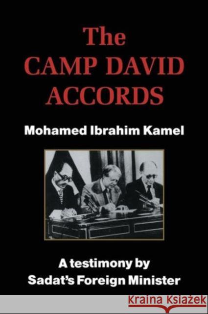 Camp David Accords Kamel 9781138965270 Routledge