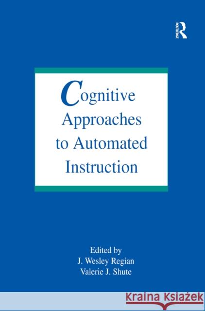 Cognitive Approaches  9781138991446 Taylor and Francis