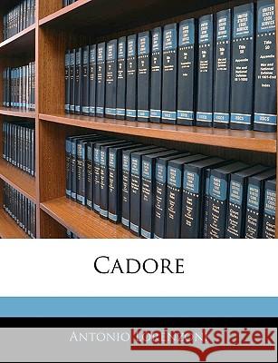 Cadore Antonio Lorenzoni 9781144181954