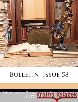 Bulletin, Issue 58 Wisconsin Geological 9781144886903