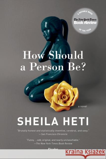 How Should a Person Be?: A Novel from Life Sheila Heti 9781250032447 Picador USA