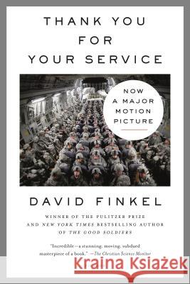 Thank You for Your Service David Finkel 9781250056023
