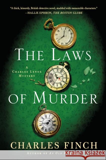 The Laws of Murder Charles Finch 9781250067449 Minotaur Books