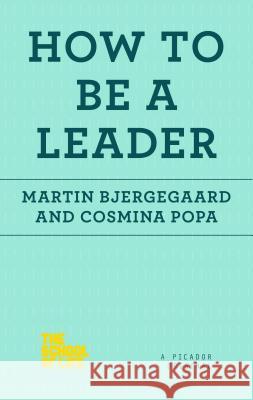 How to Be a Leader Martin Bjergegaard 9781250078735 Picador USA