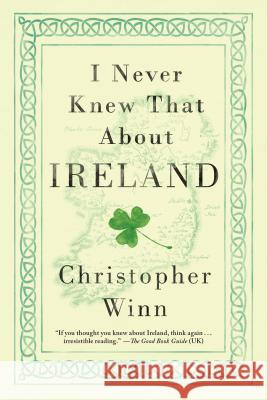 I Never Knew That about Ireland Christopher Winn 9781250088574