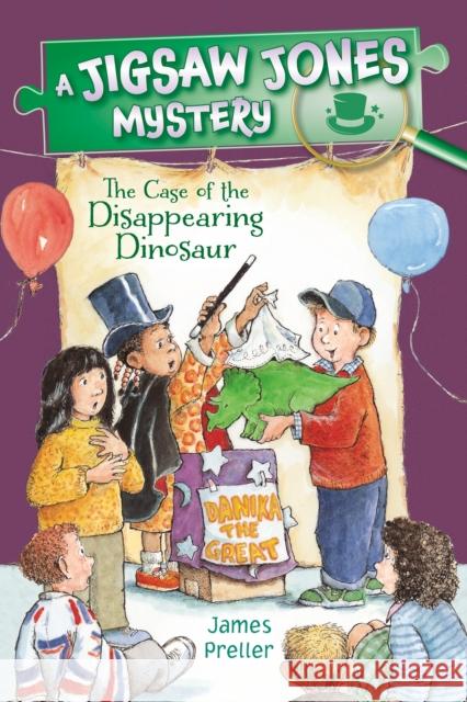 Jigsaw Jones: The Case of the Disappearing Dinosaur James Preller 9781250110886 Feiwel & Friends