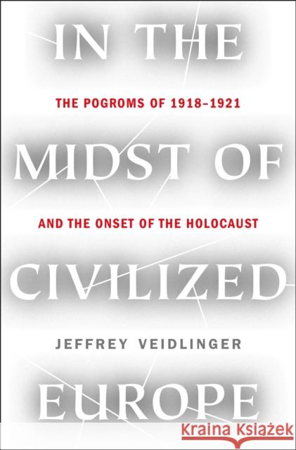 In the Midst of Civilized Europe: The Pogroms of 1918-1921 and the Onset of the Holocaust Jeffrey Veidlinger 9781250116253