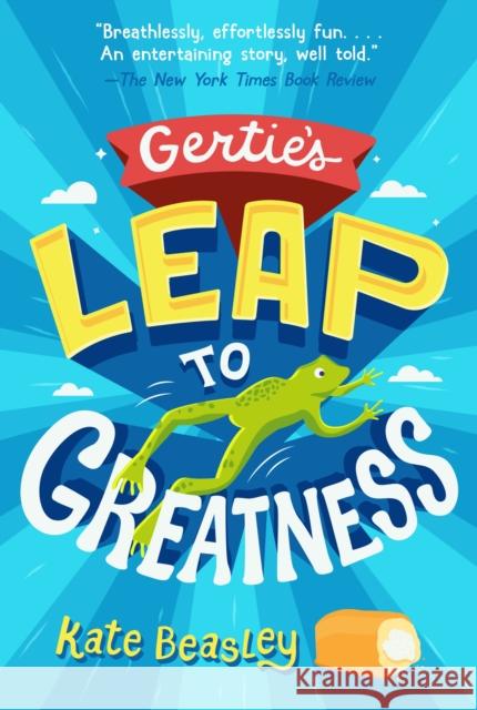 Gertie's Leap to Greatness Kate Beasley Jillian Tamaki 9781250143747 Square Fish