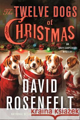 Twelve Dogs of Christmas Rosenfelt, David 9781250145611 Minotaur Books