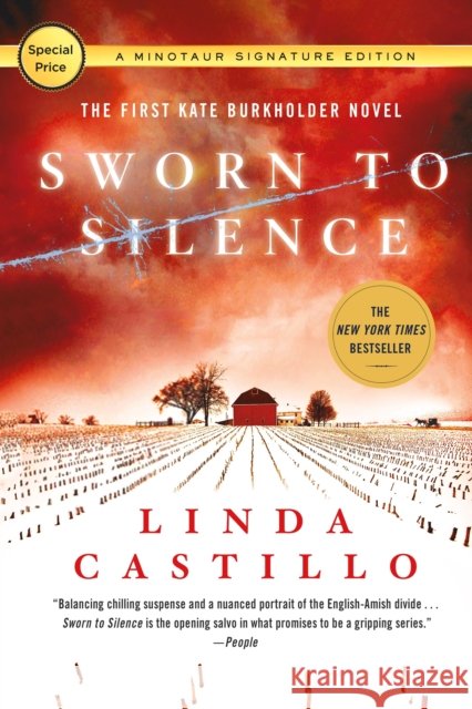 Sworn to Silence: The First Kate Burkholder Novel Linda Castillo 9781250161635 Minotaur Books