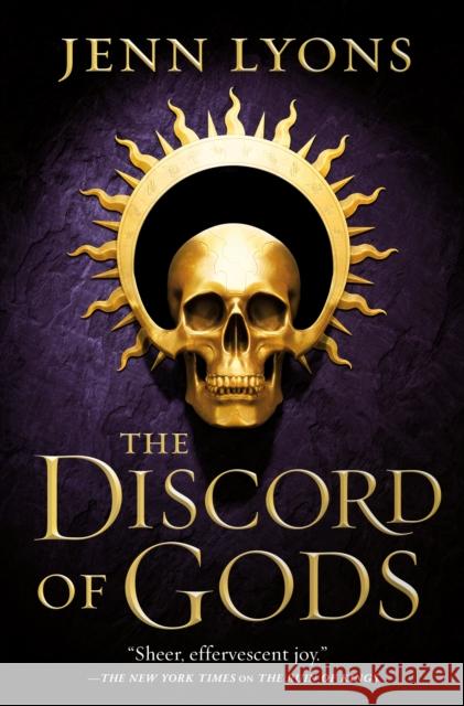 The Discord of Gods Jenn Lyons 9781250175687 Tor Books