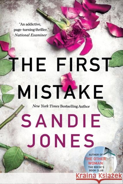 The First Mistake Sandie Jones 9781250192035 Minotaur Books