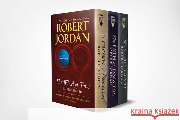 Wheel of Time Premium Boxed Set III: Books 7-9 (a Crown of Swords, the Path of Daggers, Winter's Heart) Jordan, Robert 9781250256263 Tor Books