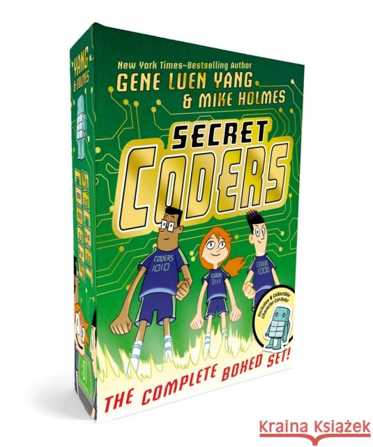 Secret Coders: The Complete Boxed Set: (Secret Coders, Paths & Portals, Secrets & Sequences, Robots & Repeats, Potions & Parameters, Monsters & Module Yang, Gene Luen 9781250294685 First Second