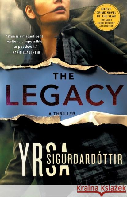 The Legacy: A Thriller Yrsa Sigurdardottir 9781250308382 Minotaur Books