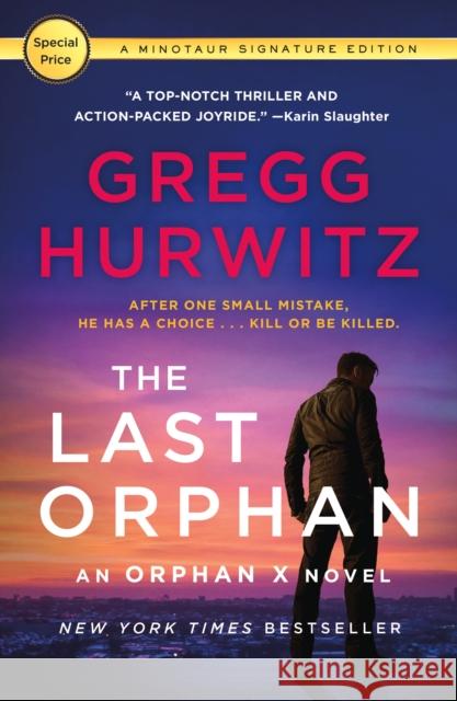 The Last Orphan Gregg Hurwitz 9781250336538