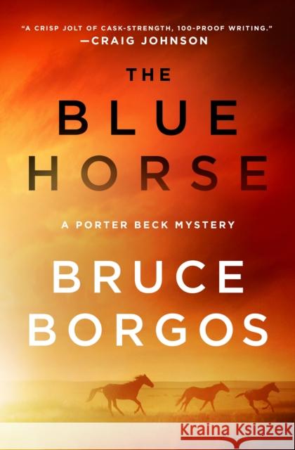 The Blue Horse Bruce Borgos 9781250373908 Minotaur Books