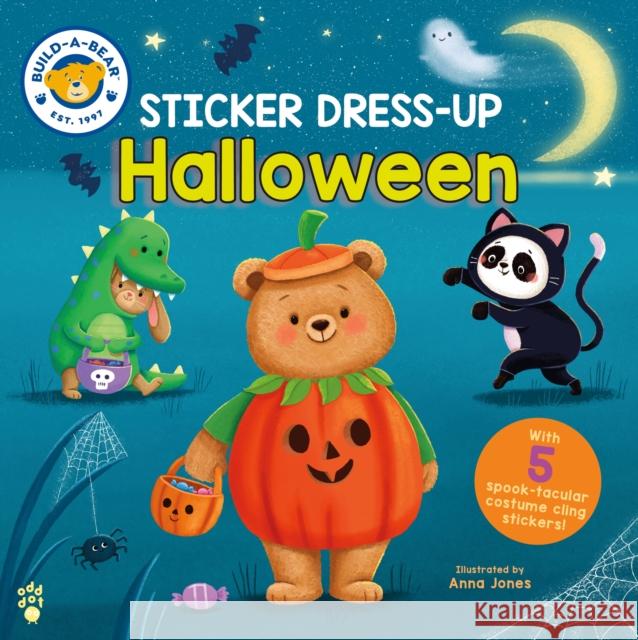 Build-A-Bear: Sticker Dress-Up: Halloween Odd Dot 9781250375780 Odd Dot