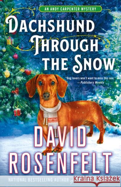 Dachshund Through the Snow: An Andy Carpenter Mystery David Rosenfelt 9781250753489 Minotaur Books