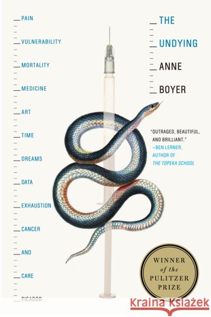 The Undying: Pain, Vulnerability, Mortality, Medicine, Art, Time, Dreams, Data, Exhaustion, Cancer, and Care Anne Boyer 9781250757982 Picador USA