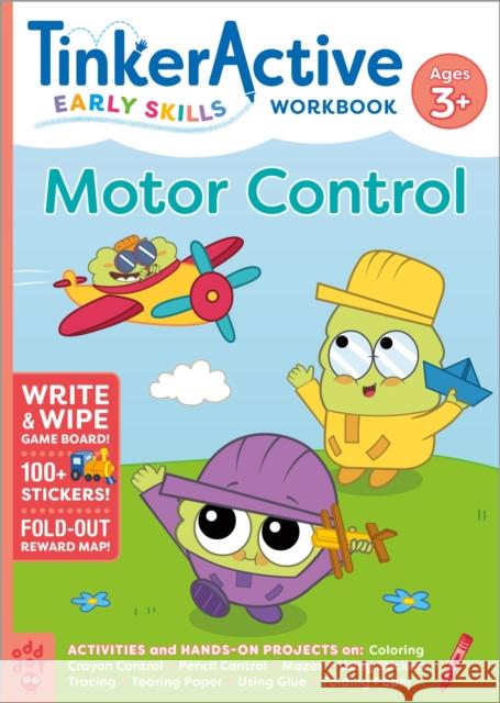 TinkerActive Early Skills Motor Control Workbook Ages 3+ Enil Sidat 9781250784377 Odd Dot