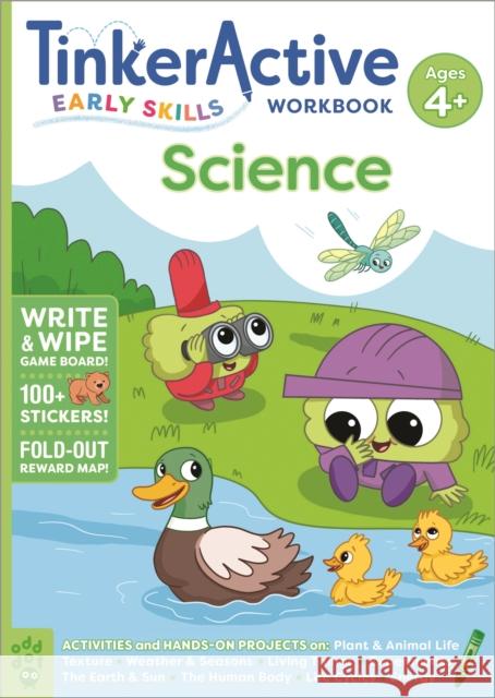 TinkerActive Early Skills Science Workbook Ages 4+ Megan Hewes Butler 9781250795069 Odd Dot