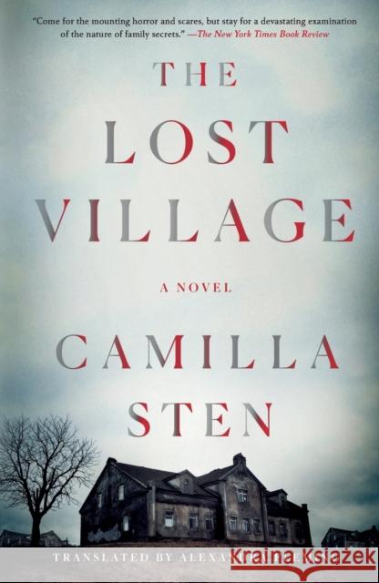 The Lost Village Camilla Sten Alexandra Fleming 9781250803290 Minotaur Books