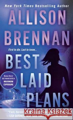 Best Laid Plans Allison Brennan 9781250810793 Minotaur Books