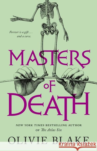 Masters of Death: A Novel Olivie Blake 9781250909787 Tor Publishing Group