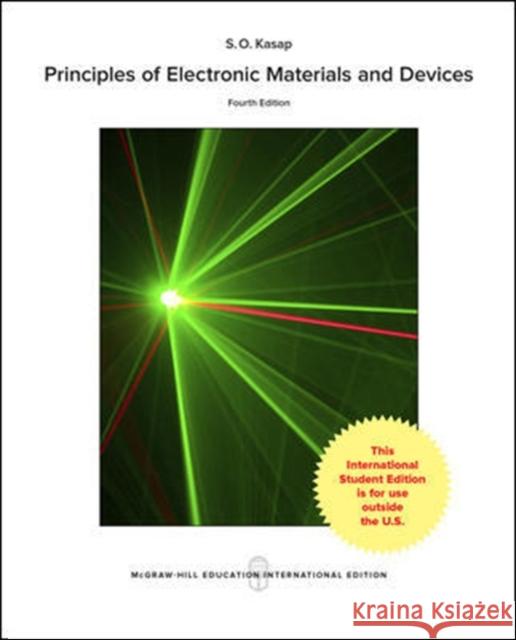 Principles of Electronic Materials and Devices  Kasap 9781259253553 