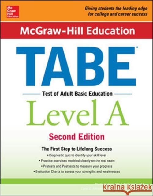 McGraw-Hill Education Tabe Level A, Second Edition Phyllis Dutwin 9781259587795 MCGRAW-HILL Professional