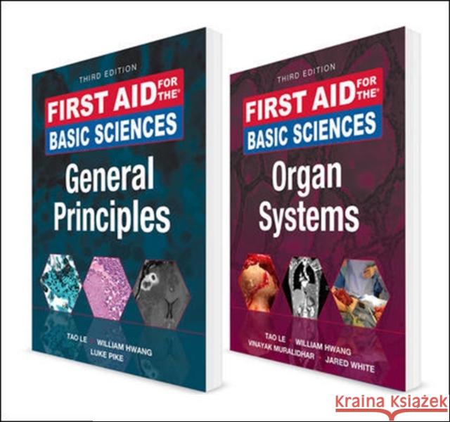 First Aid for the Basic Sciences, Third Edition (Value Pack) Tao Le Kendall Krause 9781260019537 McGraw-Hill Education / Medical